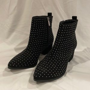 Target Black Studded Booties
